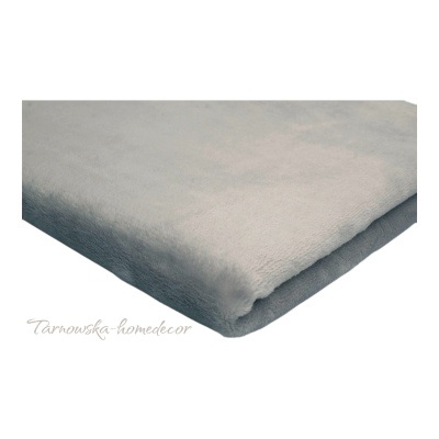 Narzuta_na_fotel_70x150_cm_Plusz_Gladki_Premium_Jasny_Szary_290_gm²