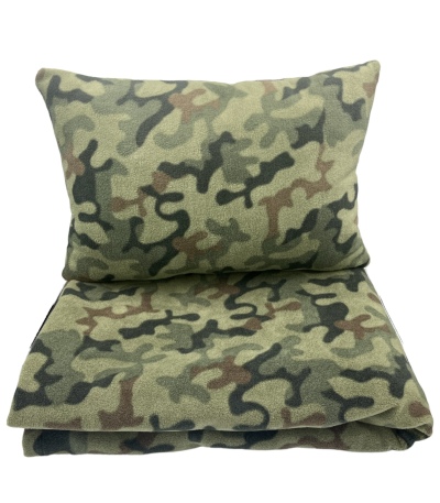 Komplet Koc Poduszka Moro polar ciepły 210g 150x200cm