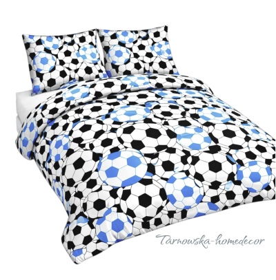 Pościel młodzieżowa w piłki 160x200 bawełna 100% – Tarnowska Home Decor