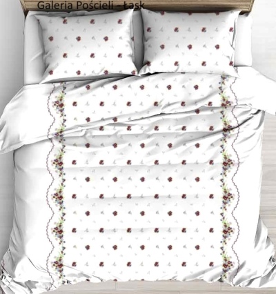 Komplet pościeli kora premium 100% bawełny 160x200cm wzór łączka