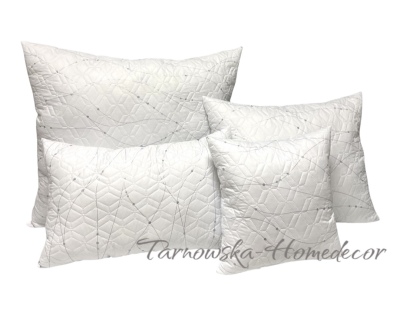 Poduszka pikowana, z kulką silikonową z suwakiem • Produkt Polski