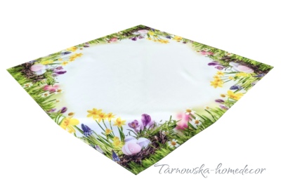 Serweta Wielkanocna 60x120 Wiosenna Kwiaty Na Stół Dekoracyjna Tarnowska Home Decor